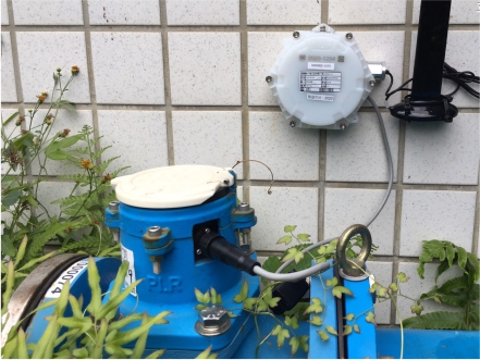 Automatic meter reading for large water users